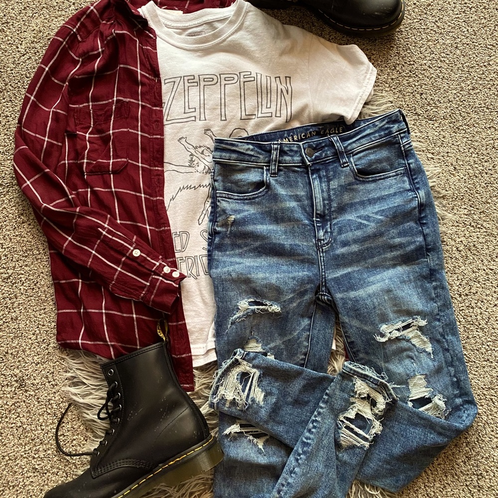 Acid Wash AE Jeans